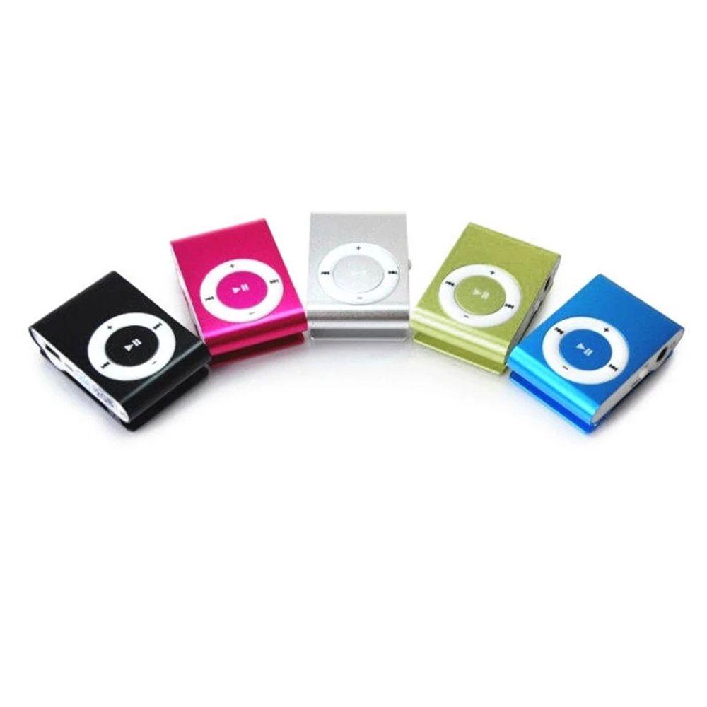 Máy Nghe Nhạc MP3 Mini Giắc Cắm 3.5mm Bằng Kim Loại Thời Trang