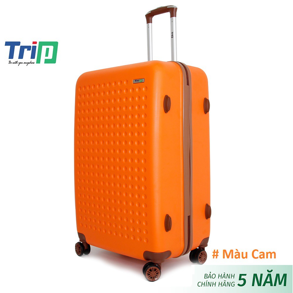 Vali nhựa TRIP P803A Size 28inch size lớn đựng 30kg hành lý ký gửi bảo hành 5 năm chính hãng, 1 đổi 1 trong 12 tháng