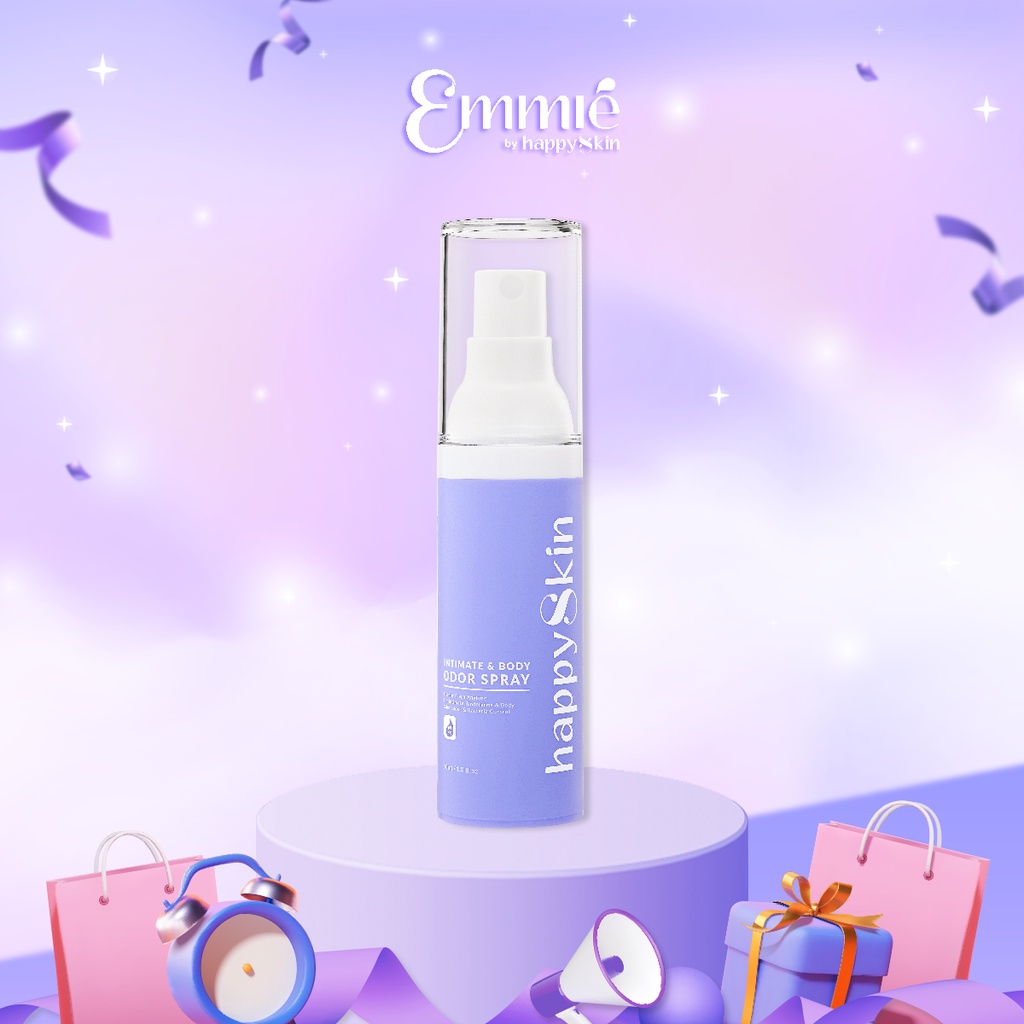 Xịt Toàn Thân Intimate & Body Odor Spray Emmié by HappySkin 30ml