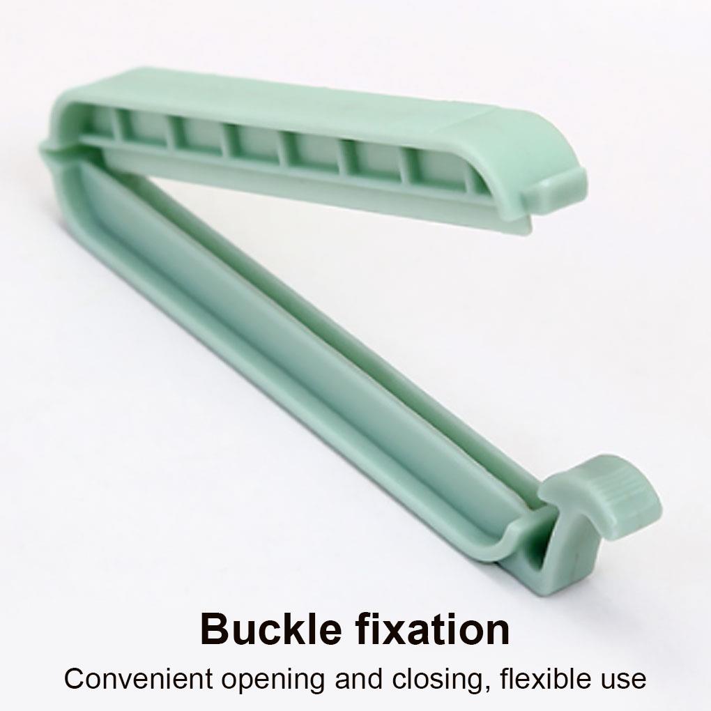 [choosewho1] Set 12 Kẹp Niêm Phong Túi Nhựa Đựng Thực Phẩm Tươi Trẻ Nhiều Màu Sắc