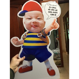 chibi trang trí sinh nhật cho bé cao 60cm