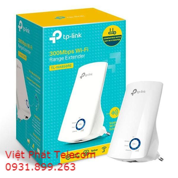 TP-Link Mở rộng sóng Wifi (Kích sóng wifi) Chuẩn N 300Mbps TL-WA850RE