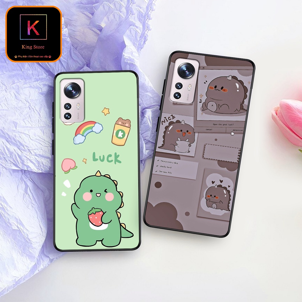 Ốp lưng Xiaomi 12 - Xiaomi 12S - Xiaomi 12 Lite - Ốp in hình khủng long,dinosaur dễ thương
