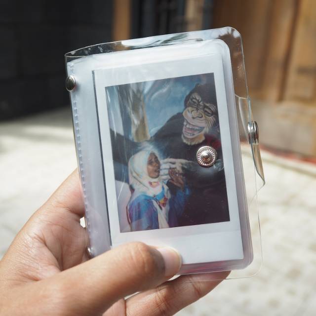 Album Ảnh Polaroid Instax Mini Trong Suốt Ví