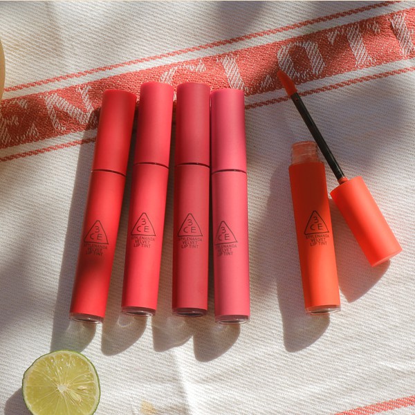 Son 3CE Velvet Lip Tint 5 màu mới | Shopee Việt Nam