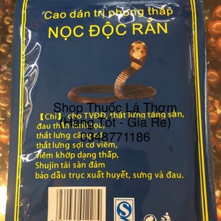 Cao dán trị phong thấp