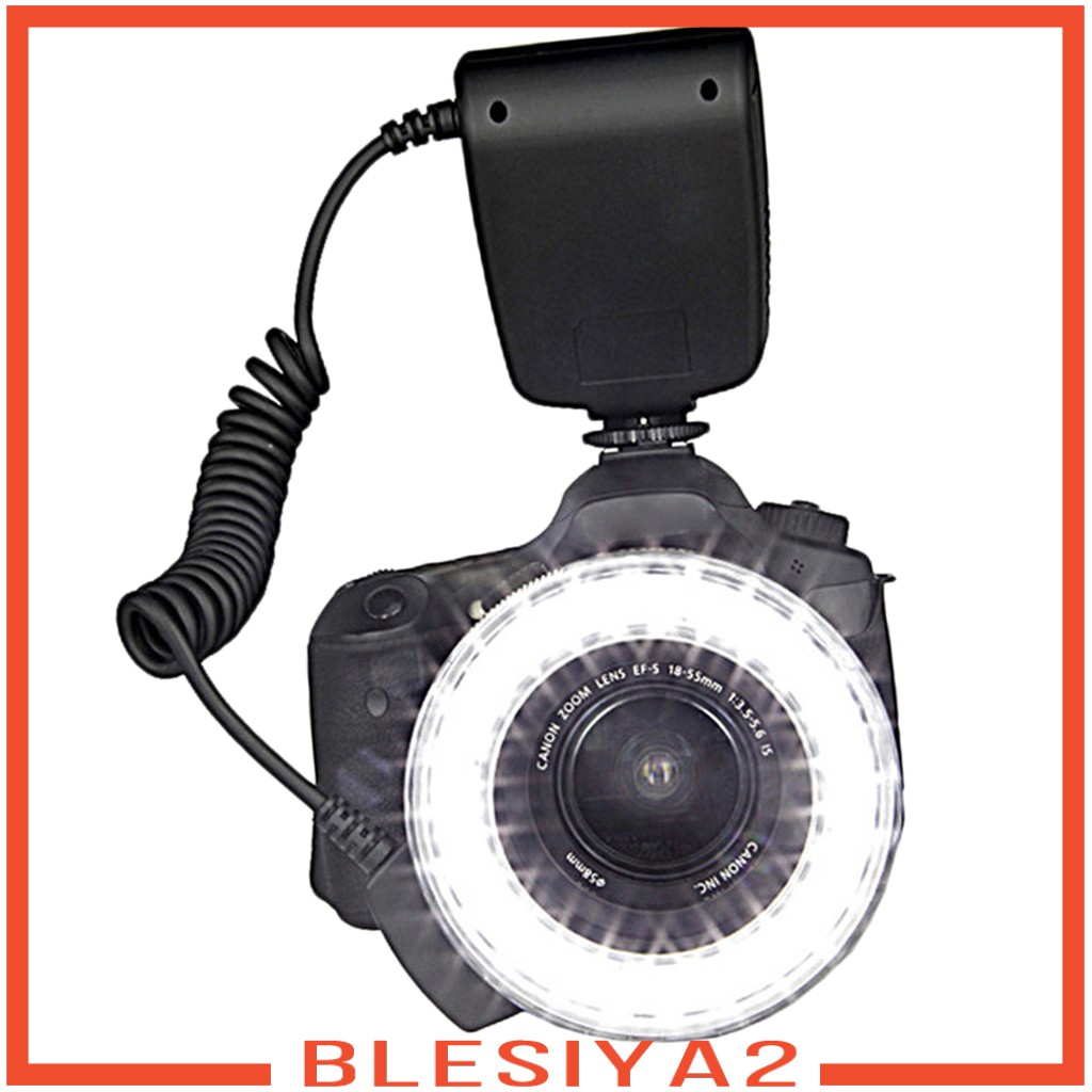 [Besiya2] Đèn Flash 48 Bóng LED Cho Máy Ảnh Nikon Canon Sony Olympus DSLR Mới