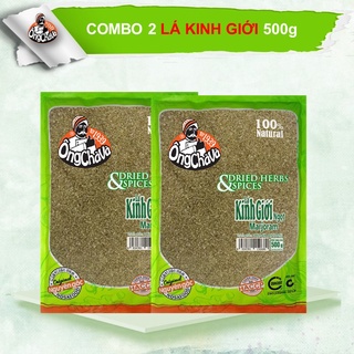 Combo 2 túi lá kinh giới ông chà và 500g