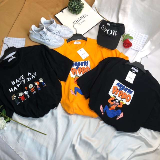 [ẢNH THẬT, CÓ VIDEO] Áo phông nữ freesize in hình hot hit bao chất đẹp | BigBuy360 - bigbuy360.vn