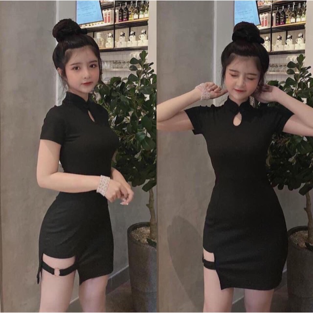🎀ĐẦM DỰ TIỆC BODY ÔM CỔ TÀU NỊT ĐÙI ĐỘC ĐÁO GIÁ RẺ