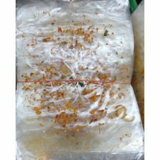Bánh muối, dầu hành phi, ruốc