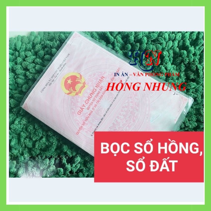 Combo Căn Cước Công Dân + Sổ Hồng + Thẻ BHYT + Túi Nhựa Dẻo Đựng Chứng Nhận Tiêm Vắcxin, Nhựa Trong Suốt, Dẻo, Dày, Có N