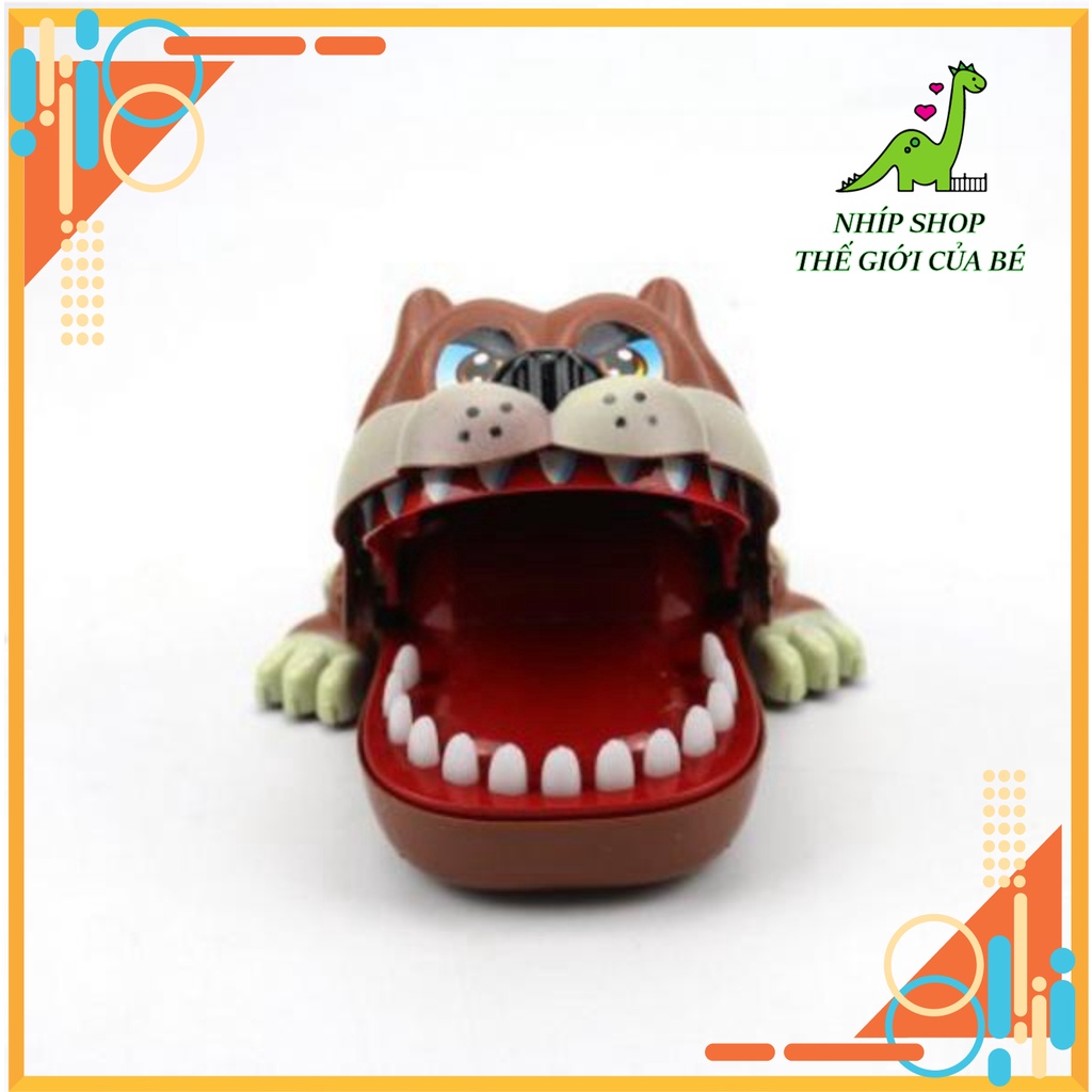 Đồ Chơi Khám Răng Chó Bull, KHám răng Cá Sấu Cỡ Lớn