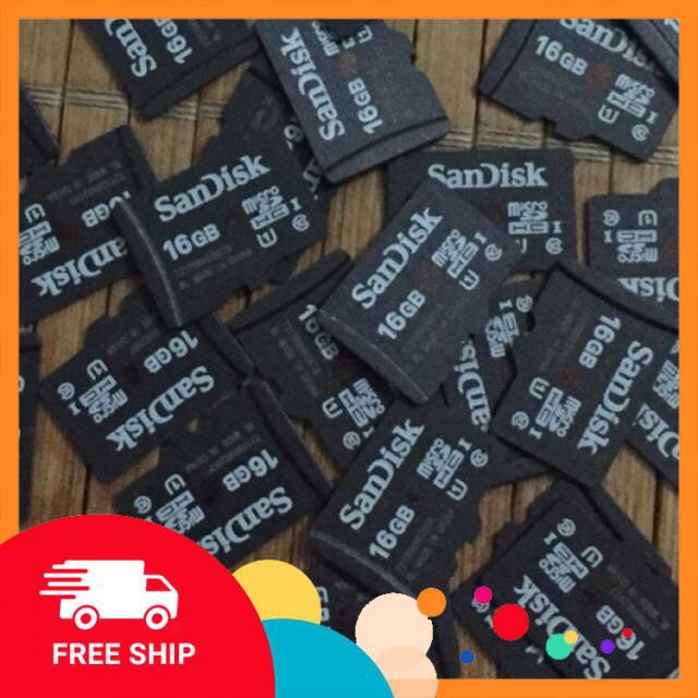 [ Combo ] 10 Thẻ micro Sd 16Gb