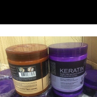 Hấp dầu keratin phục hồi tóc