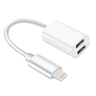Jack chia cổng Lightning 1 ra 2 cho Iphone 7, 7 Plus, 8, 8 Plus, X