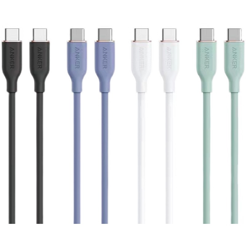 Cáp Sạc Nhanh Anker PowerLine III Flow Usb-C to Usb-C 100W dài 1.8m Siêu Mềm Mại A8553