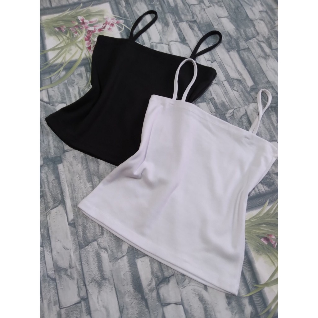 ÁO THUN CROPTOP 2 DÂY NHỎ(HÀNG CÓ SẴN)