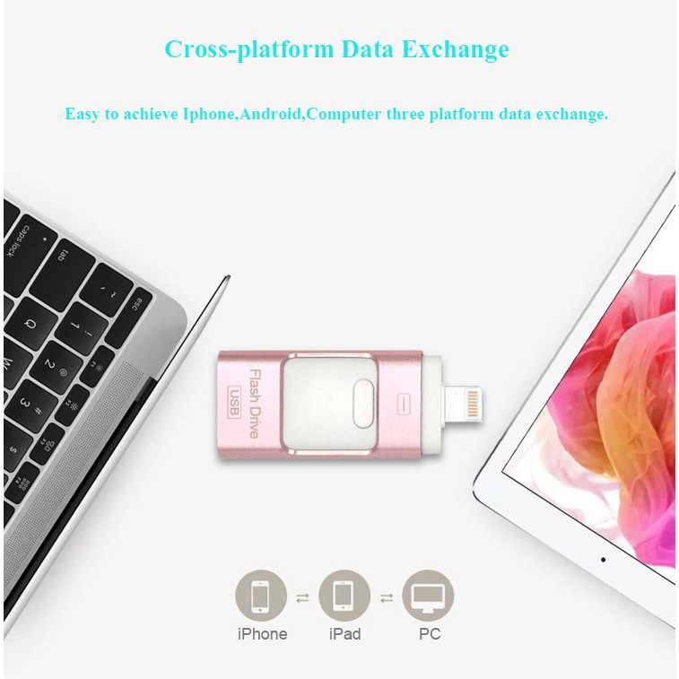 USB đa năng 3 trong 1 cho Android/IOS và máy tính