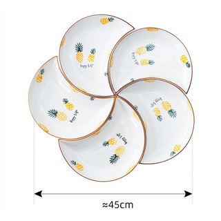 💝Set đĩa mặt trăng siêu đẹp[GỐM SỨ]💝 (có tách lẻ)