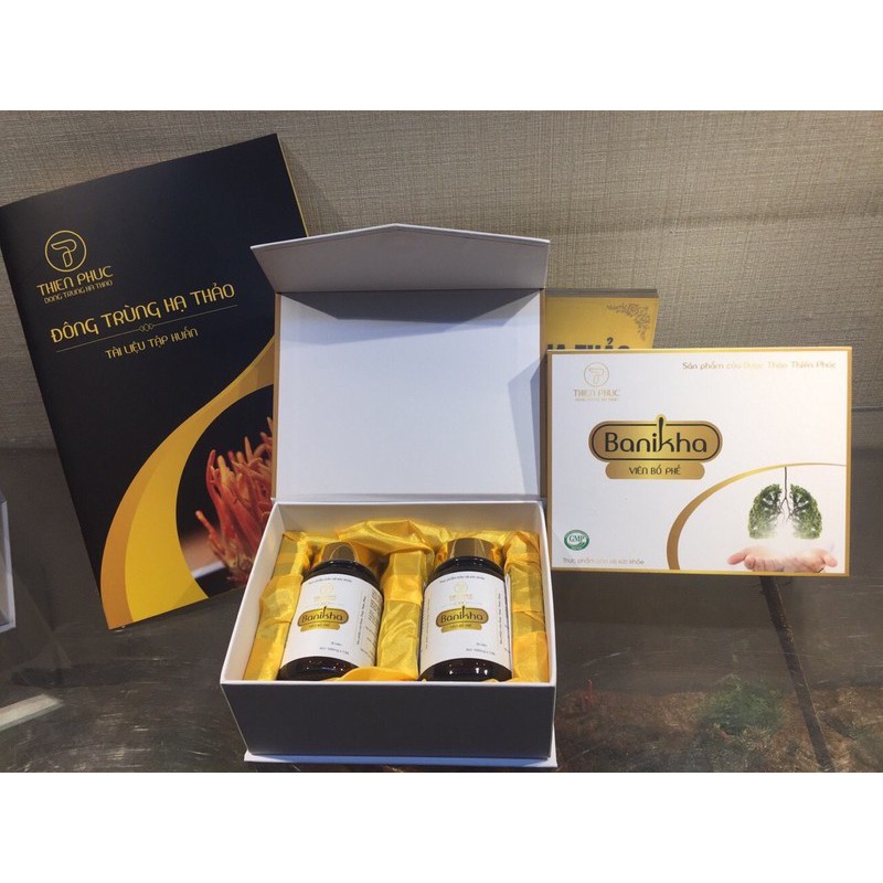 Viên bổ phế đông trùng hạ thảo Banikha | BigBuy360 - bigbuy360.vn