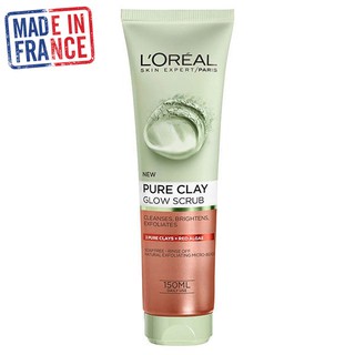 Sữa rửa mặt tẩy tế bào chết Đất Sét L'oreal