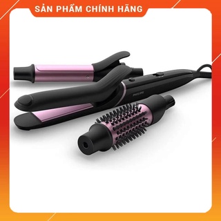 Bộ dụng cụ uốn, ép và sấy tóc Philips BHH822/00 (Hàng Đức) - BH 12 Tháng