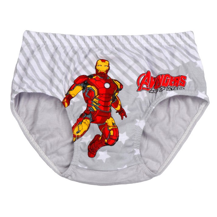 Hộp 5 quần lót bé trai Hàn Quốc 100% cotton mẫu Avenger Siêu Anh Hùng