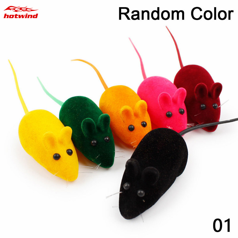 Đồ chơi chuột cao su cho mèo cưng