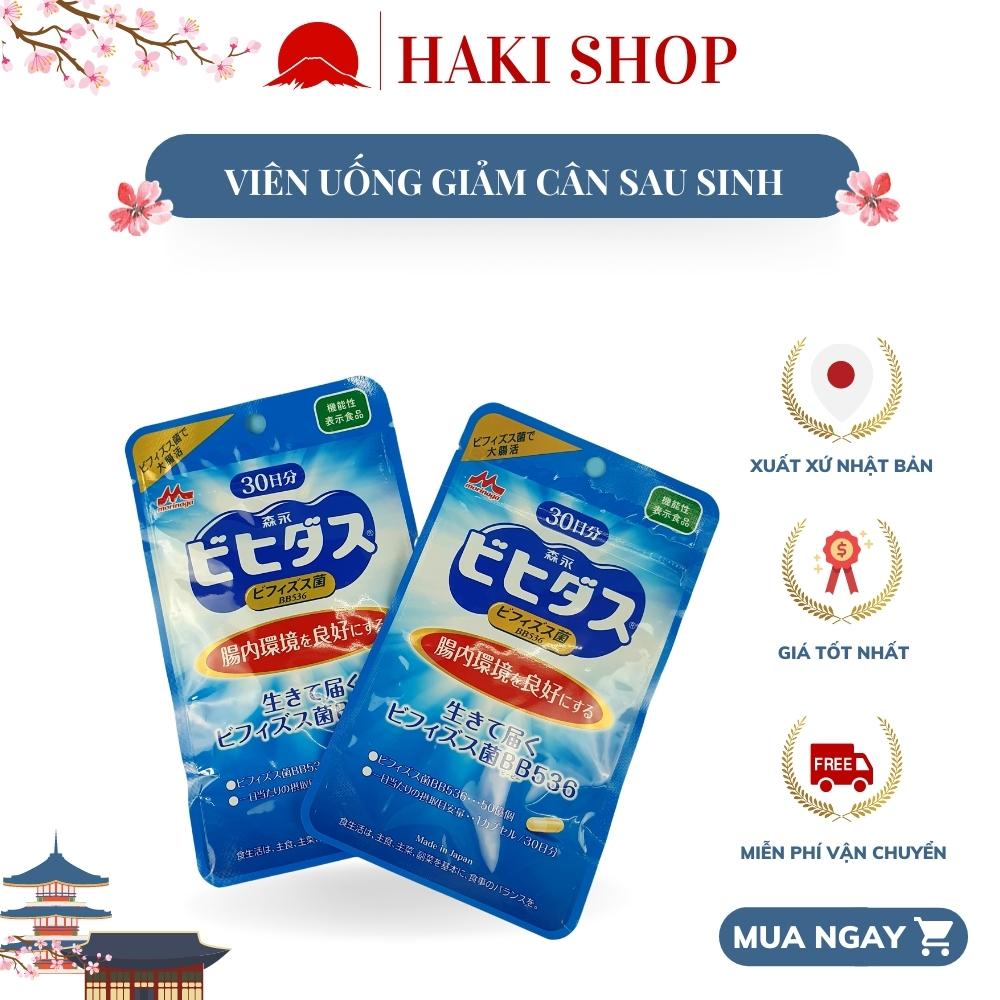 Viên uống giảm cân sau sinh hiệu quả an toàn cho mẹ Morigana Nhật bản 30 viên - Haki Japan