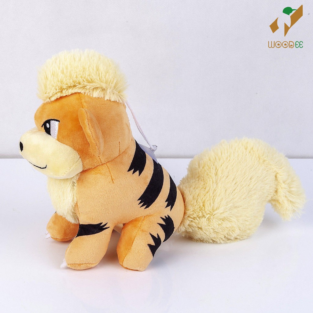 Gấu bông pokemon anime chó lửa Growlithe 20cm