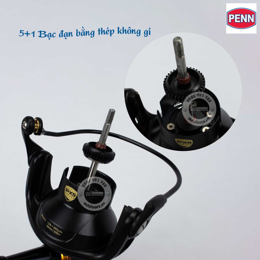 Máy câu cá Penn Spinfisher VI SSVI 5500/65007500LC