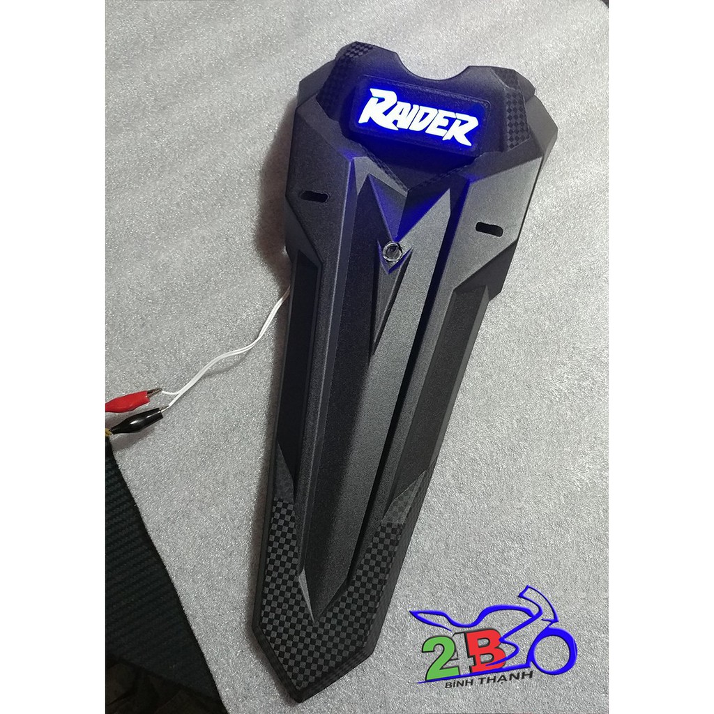 ĐUÔI DÈ SAU RAIDER FI - DÈ CHẮN BÙN XE RAIDER FI - CÓ LED MÀU