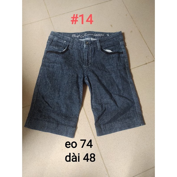 Quần đùi jeans hàng si nhiều mẫu