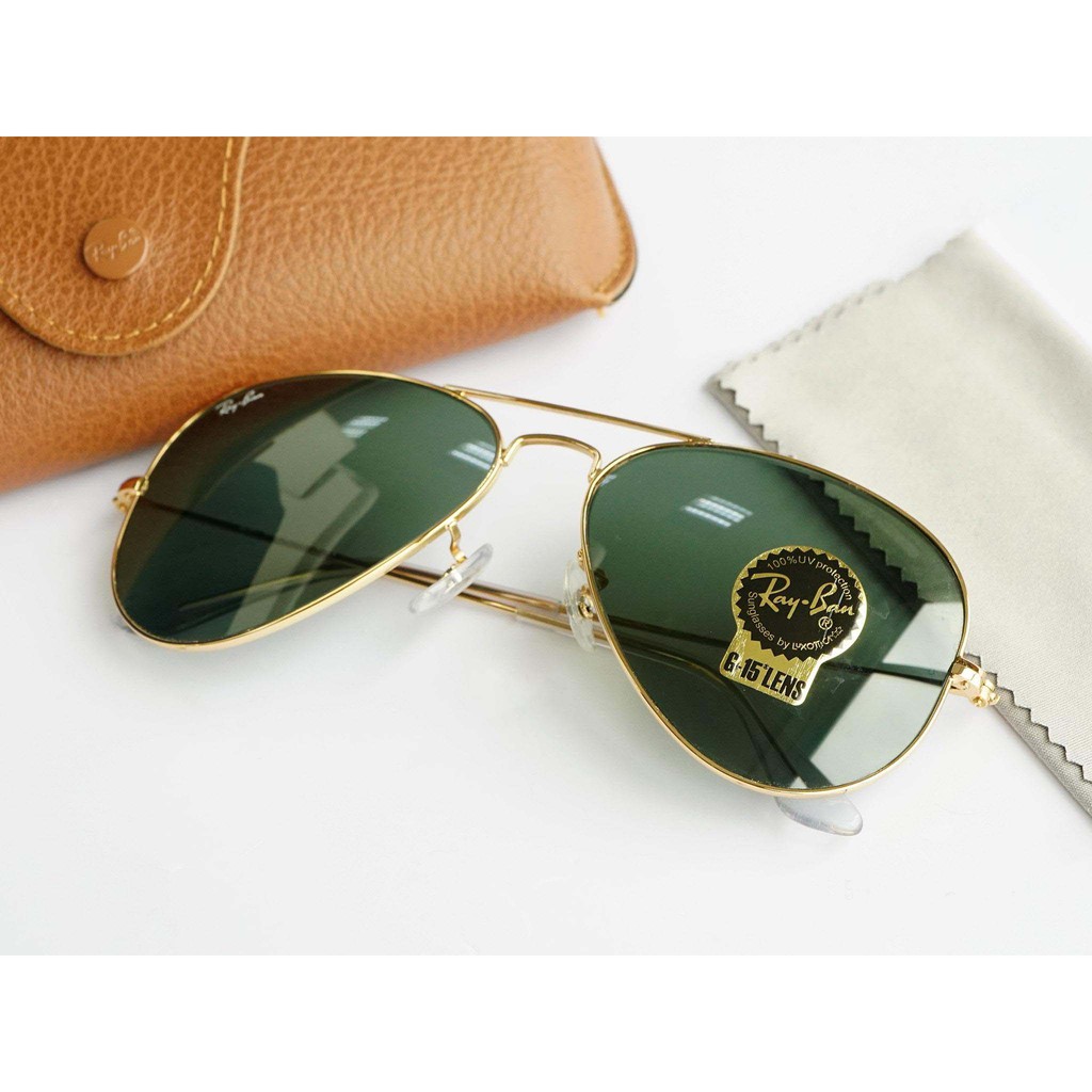 Kính mắt nam Ray Ban RB2035 GỌNG VÀNG FULL BOX [FREE SHIP]