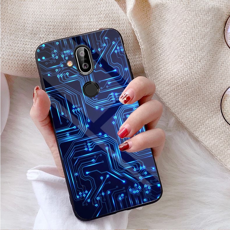Ốp Lưng NOKIA 8.1 Mặt kính gương sáng bóng cao cấp