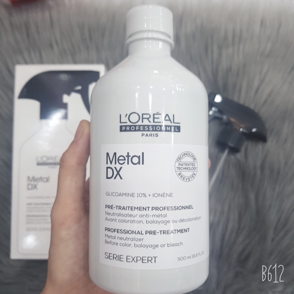 ( Hàng chính hãng ) Dưỡng chất bảo vệ giúp thải độc kim loại tóc L’Oréal Metal Detox