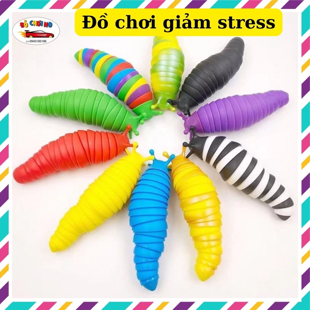 Đồ chơi giải trí, đồ chơi hot tiktok, đồ chơi giải stress, con sâu thần tài, đồ chơi con sâu vui nhộn