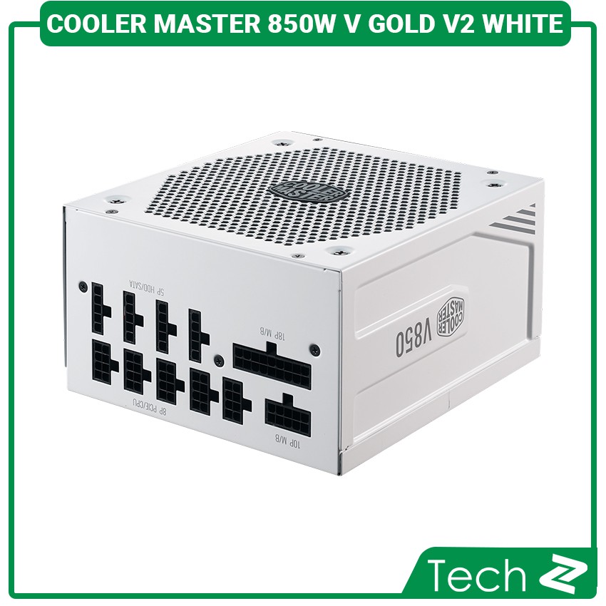 Nguồn máy tính Cooler Master 850W V Gold V2 White (80 Plus Gold/Màu Trắng/Edition)