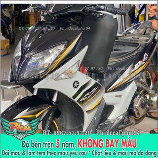 Tem rời Novo Rc bạc đen vàng -1