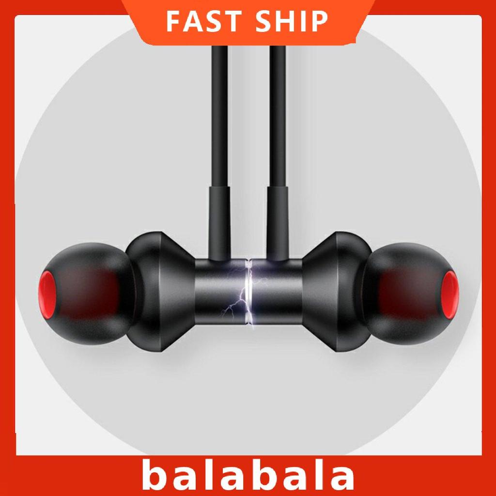[BL]lenovo Wireless HE05X Earphones Waterproof Earbuds HiFi Sound Magnetic Earphones