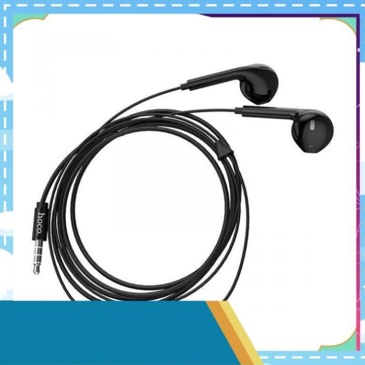 Tai nghe nhét tai Hoco M55 phím điều chỉnh âm lượng kèm mic thoại Jack 3.5 cao cấp BH 12 tháng