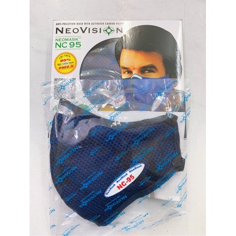 ✅ Khẩu Trang Vải: Neovision NC95 Lọc bụi mịn và Vi khuẩn đến 95% -VT0142