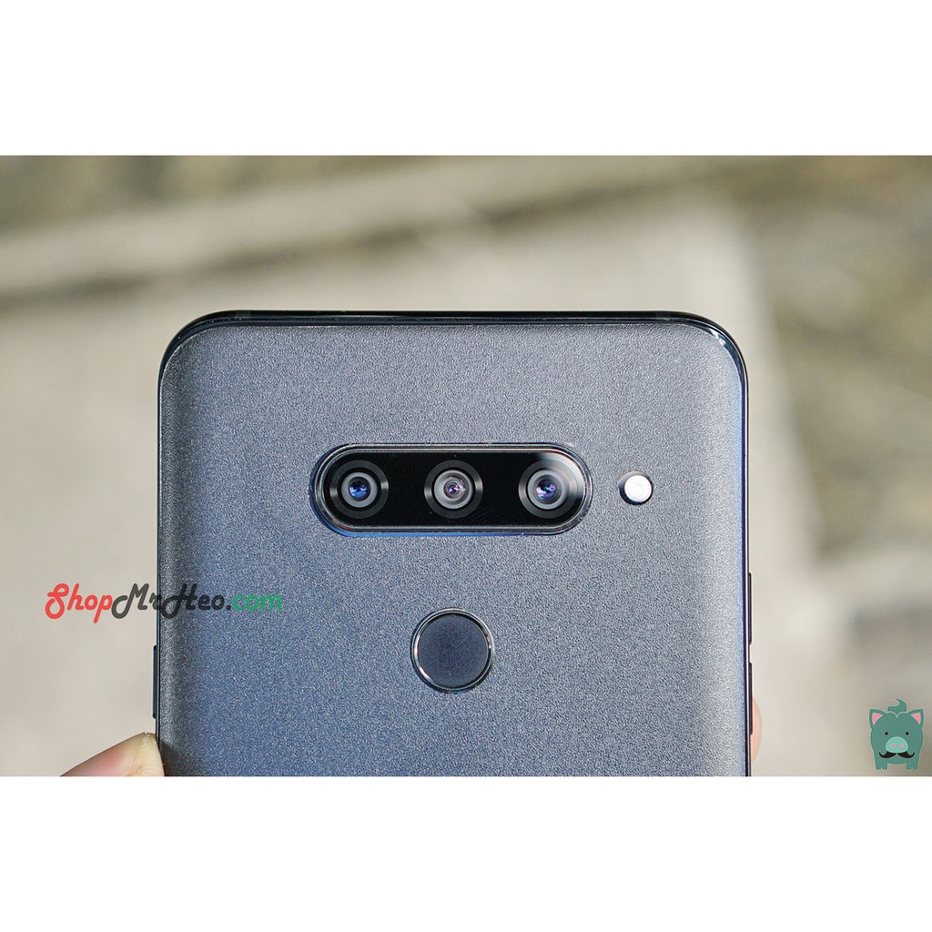 Skin Dán Mặt Lưng Vân 3D LG V40 ThinQ - Vân Carbon, Hình hộp, Nhám, Vân Da