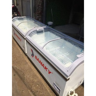 Rổ tủ đông kính cong 888