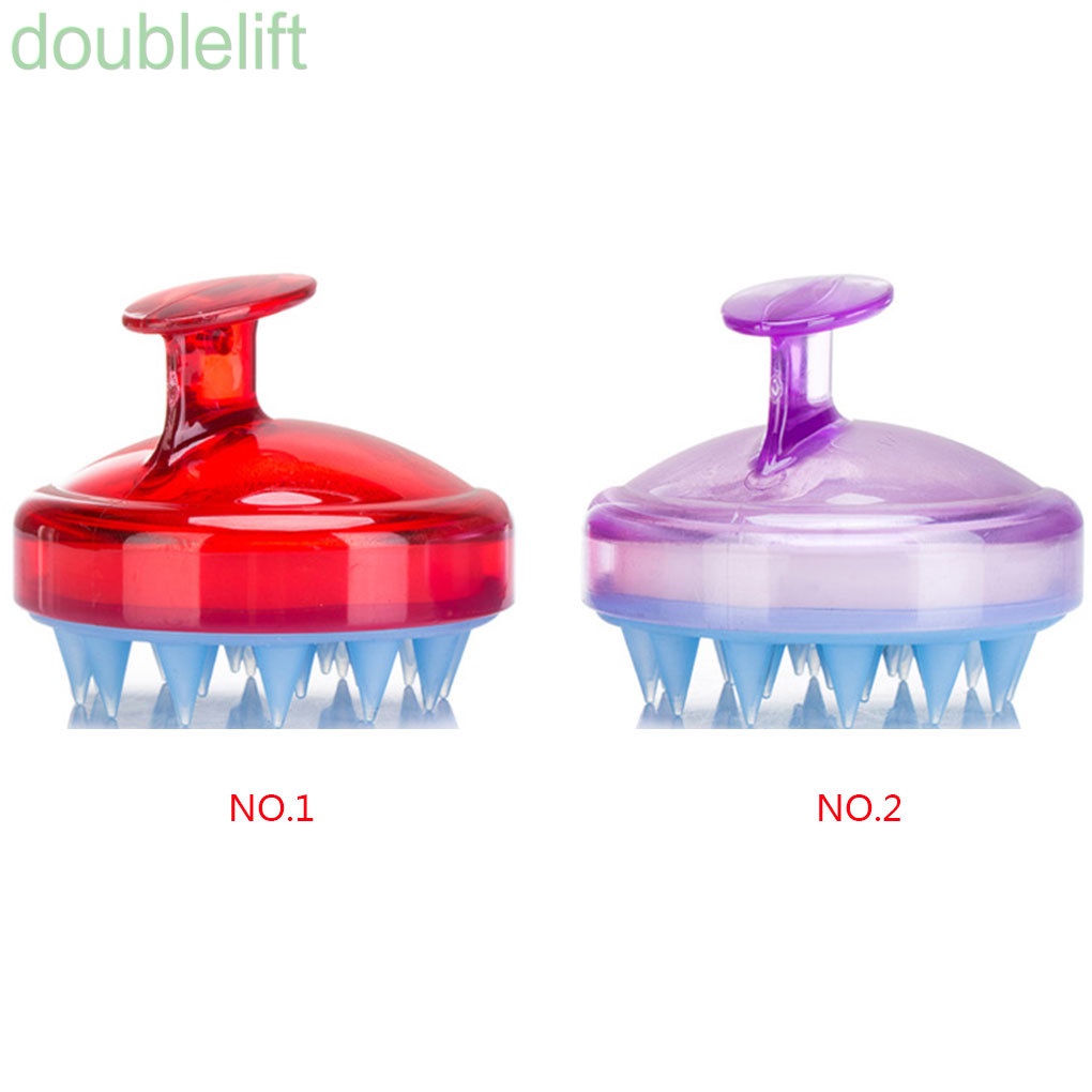 Bàn chải silicon mát xa da đầu thoải mái tiện lợi khi tắm