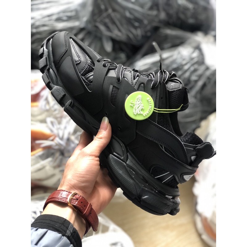 Giày thể thao sneaker blen track full đen