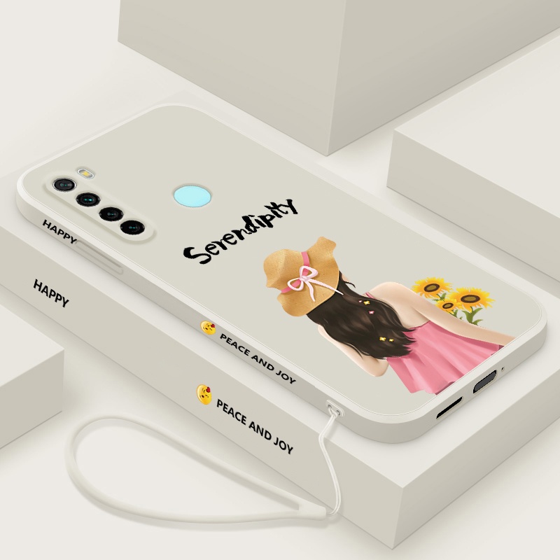 Ốp Điện Thoại Silicon Có Dây Đeo Cho Redmi note 8 note 9 note 10 note 10 pro note 7 note 8 pro note 9 pro