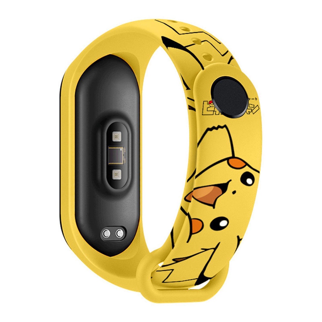 Dây Đeo Thay Thế Chống Trượt Cho Đồng Hồ Thông Minh Xiaomi Mi Band 6 5 4 3