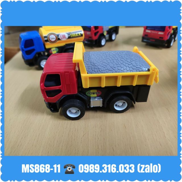 Bộ sưu tập đồ chơi 6 xe công trình cỡ to 86811